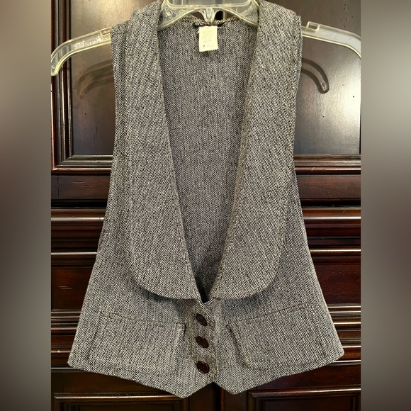 Y2K Tweed Vest - Picture 1 of 3